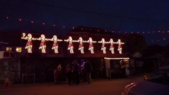 Nine Ladies Dancing | Angarrack Christmas Lights Nine Ladies Dancing | Angarrack Christmas Lights